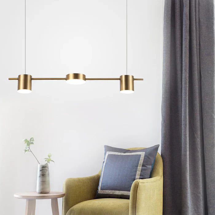 Lampe Suspendue Moderne en Aluminium - AuraDrum