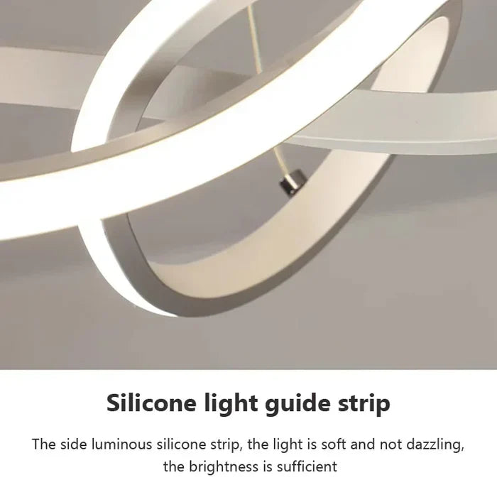 Lampe de plafond LED moderne - WaveGlow