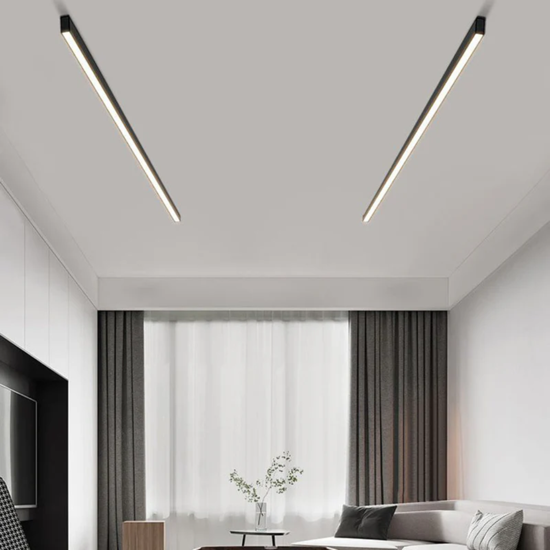 Lampe de plafond LED linéaire industrielle - Stratum