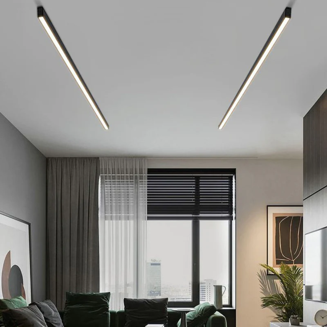 Lampe de plafond LED linéaire industrielle - Stratum