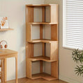CoinWood Armoire d'Angle en Bois Massif – Compacte et Pratique