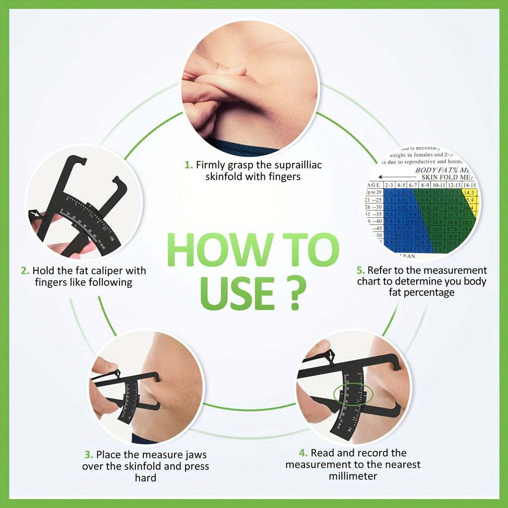 CALIPERFIT – Outil de Mesure Précise de la Masse Grasse pour le Suivi de la Condition Physique