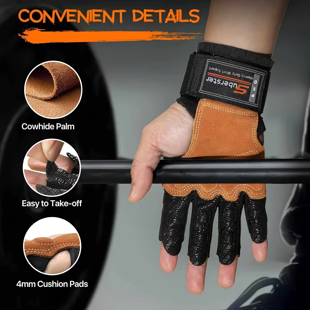 GRIPGUARD – Gants de Musculation Antidérapants pour une Performance Optimale au Gym