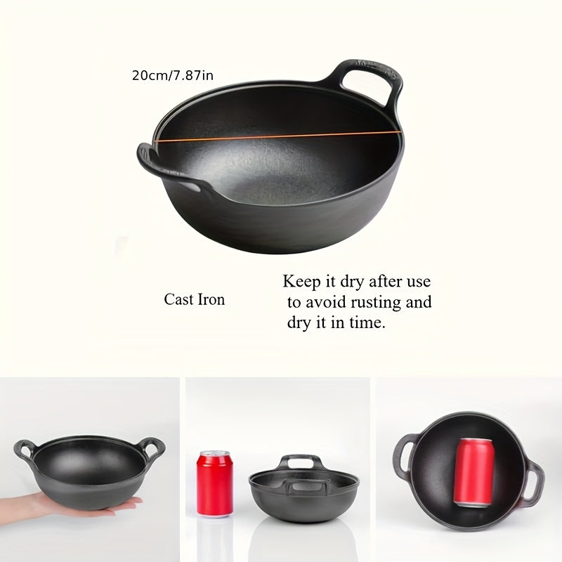 MINIFORGE – Poêle en fonte compacte pour une chaleur uniforme et la cuisson en plein air