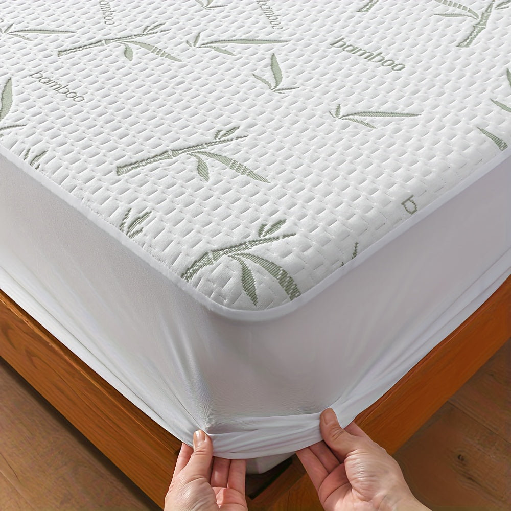 BambooCool Protège-matelas – Respirant et Rafraîchissant pour un Confort de Sommeil Amélioré