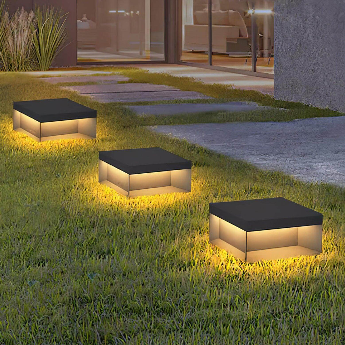 Lampe de Poste Solaire d'Extérieur - Étanche IP65
