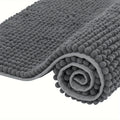 Tapis de Bain en Chenille Ultra-Doux – Parfait pour la Salle de Bain ou l'Entrée