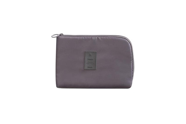 Organisateur de Voyage Compact Étanche pour Électroniques et Câbles
