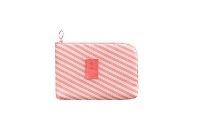Organisateur de Voyage Compact Étanche pour Électroniques et Câbles