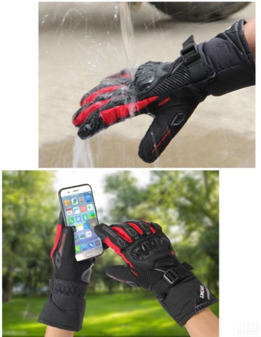 Gants de moto étanches pour l'hiver - ShieldRide