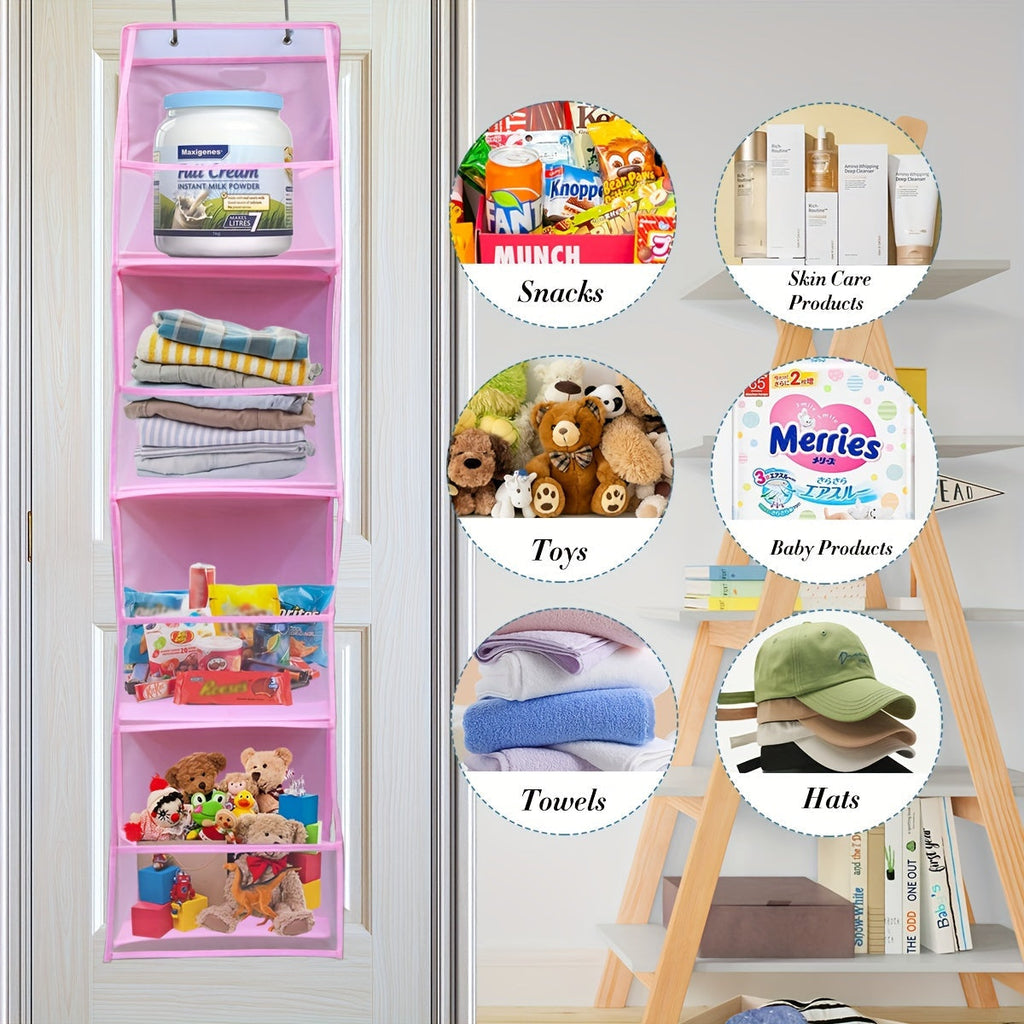 Organisateur de Porte - 4 Compartiments | Rangement Respirant