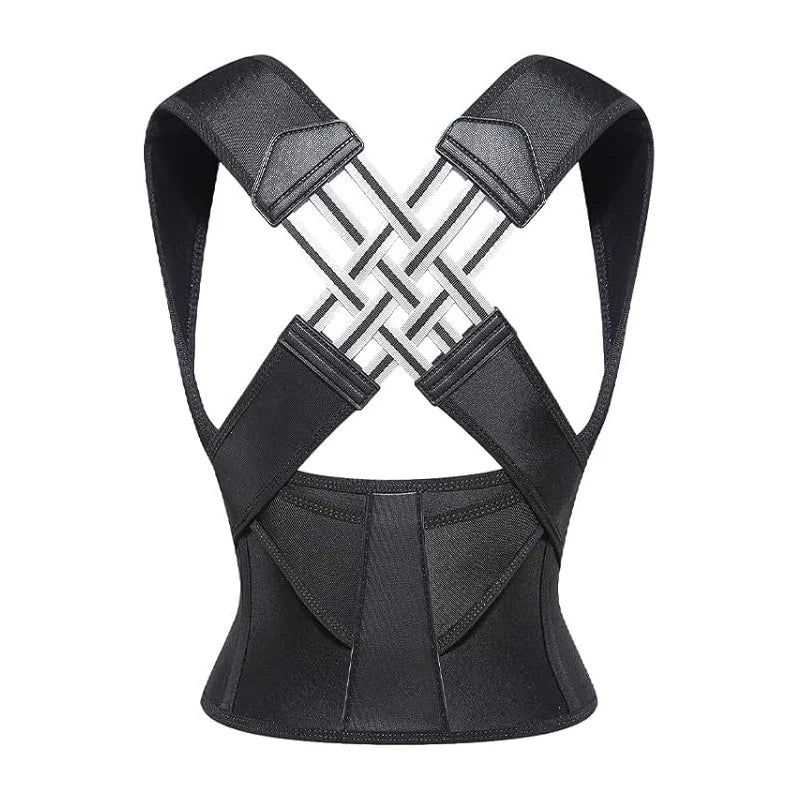 CORRECTEUR DE POSTURE AJUSTABLE POUR FEMMES ET ENFANTS - SUPPORT DORSAL RESPIRANT