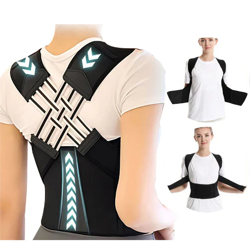 CORRECTEUR DE POSTURE AJUSTABLE POUR FEMMES ET ENFANTS - SUPPORT DORSAL RESPIRANT