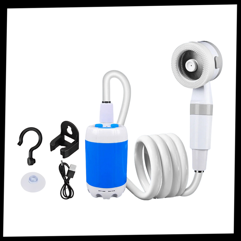 Douche d'extérieur portable réglable