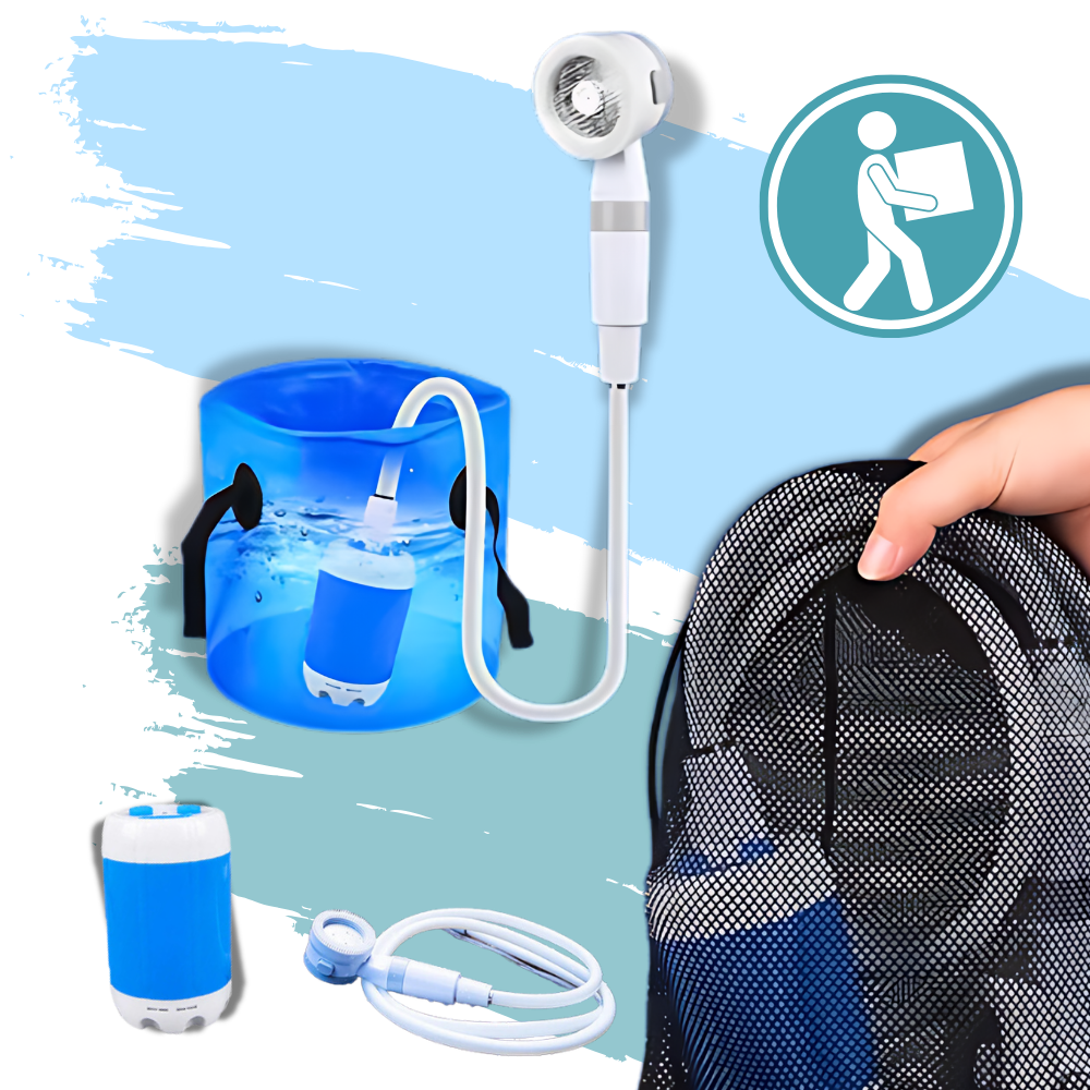 Douche d'extérieur portable réglable