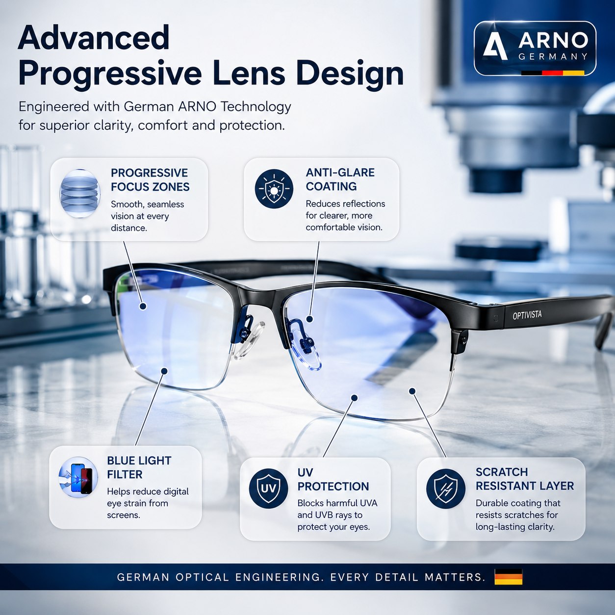 OPTIVISTA – Lunettes pour une Vision Claire à Toutes Distances