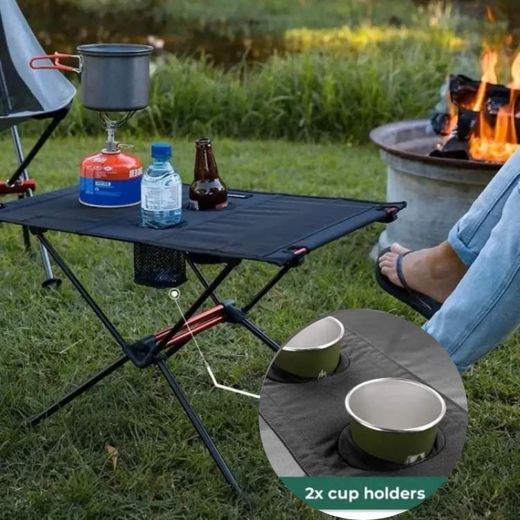 Table de Camping Prête pour l'Aventure