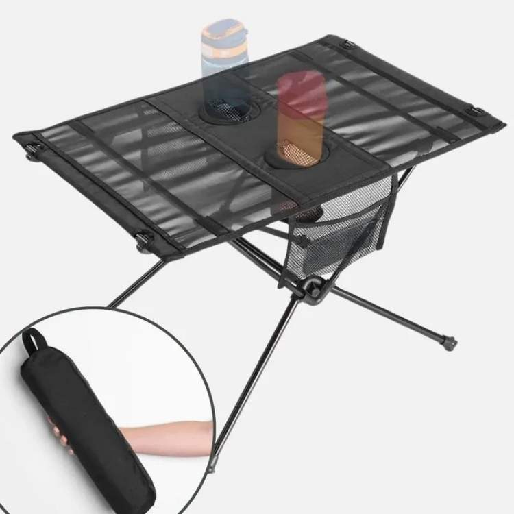 Table de Camping Prête pour l'Aventure