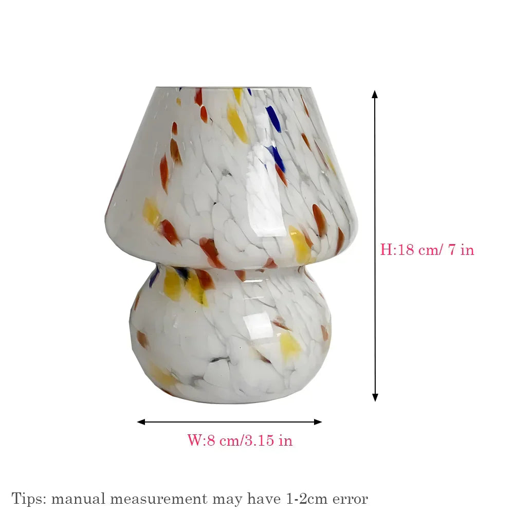 Lampe en Verre Esthétique Champignon - LumiMush