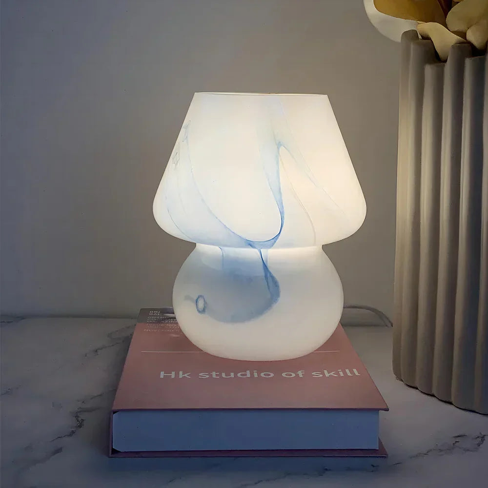 Lampe en Verre Esthétique Champignon - LumiMush