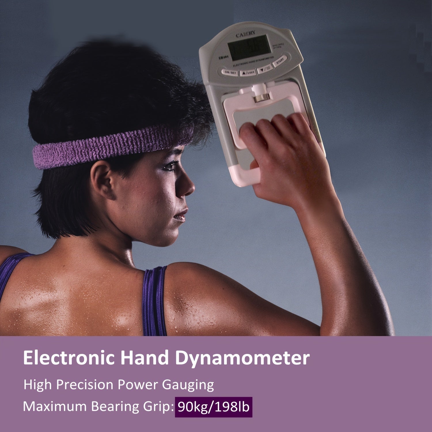 GRIPMETER PRO – Testeur de force de préhension numérique avec capture automatique