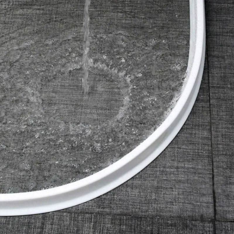 Barrière de retenue d'eau flexible pour douche – Installation facile