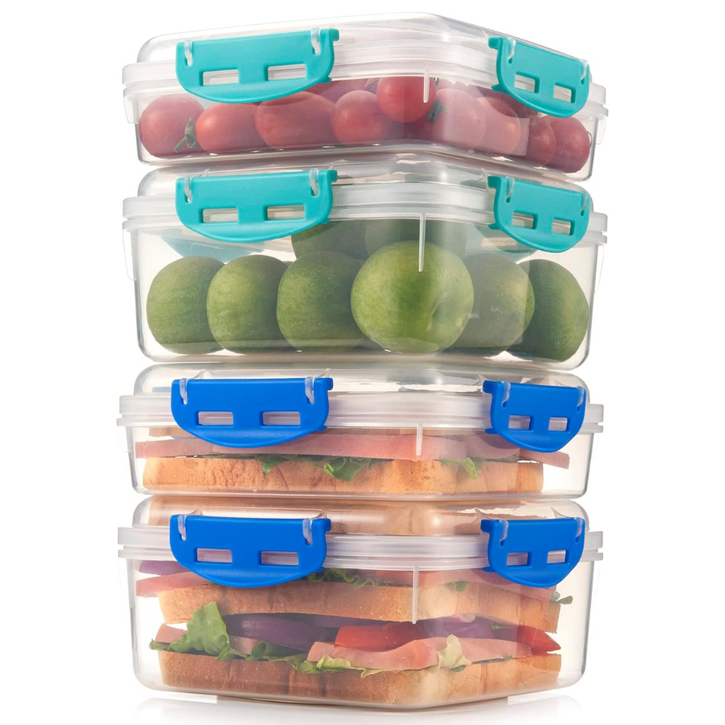 Boîtes à Lunch Hermétiques (Pack de 4) - LunchVault