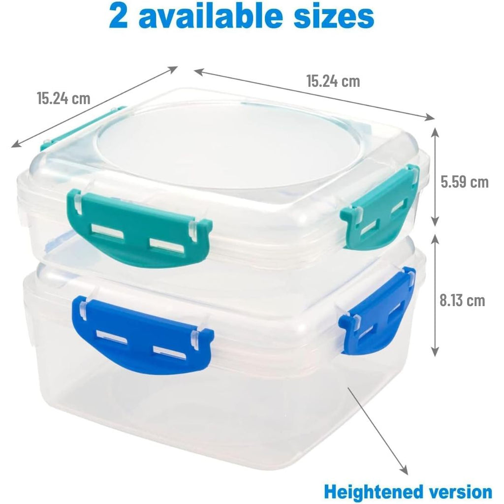 Boîtes à Lunch Hermétiques (Pack de 4) - LunchVault