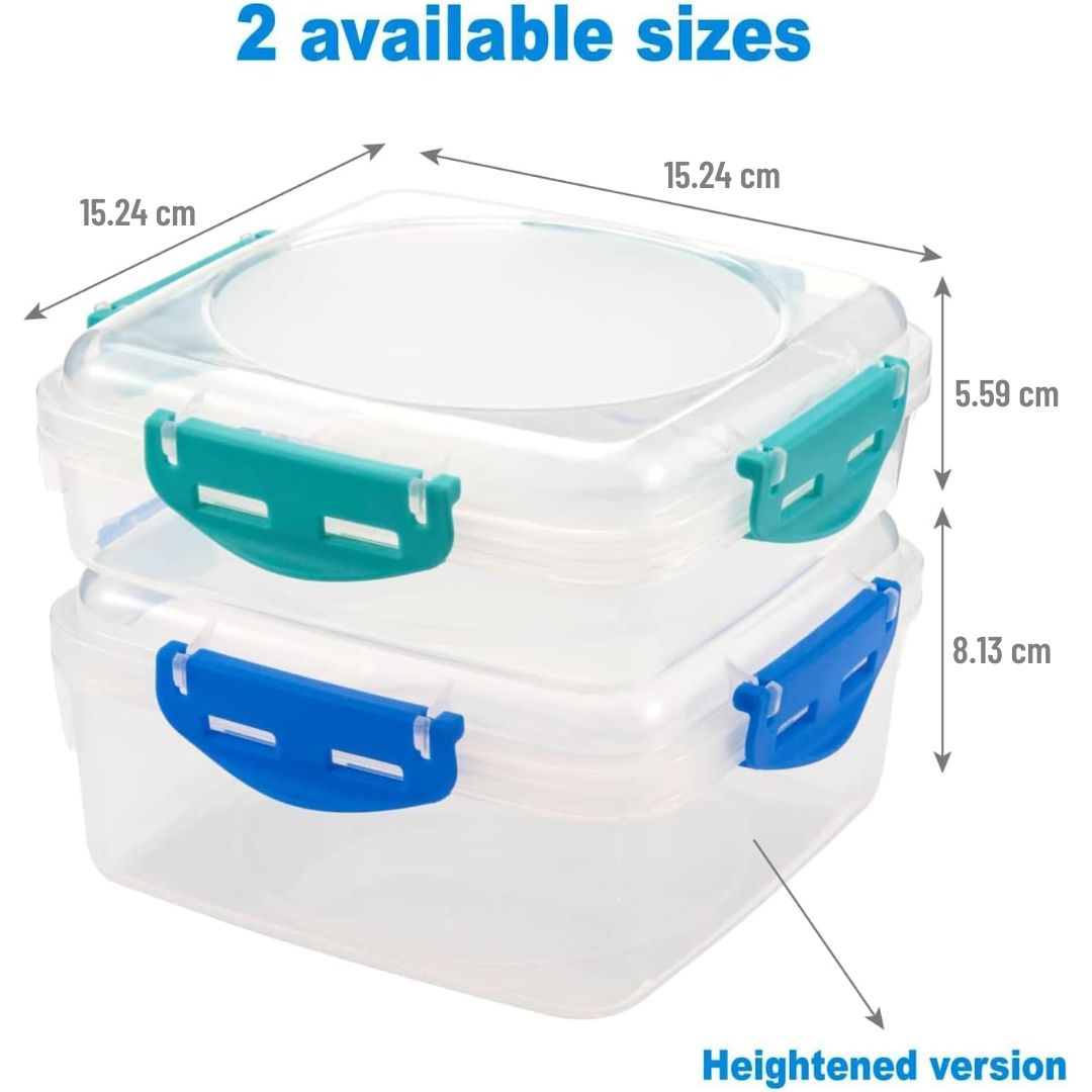 Boîtes à Lunch Hermétiques (Pack de 4) - LunchVault