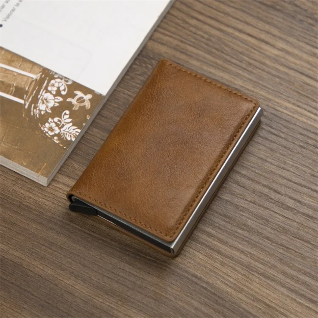 Portefeuille en Aluminium avec Clip pour Billets