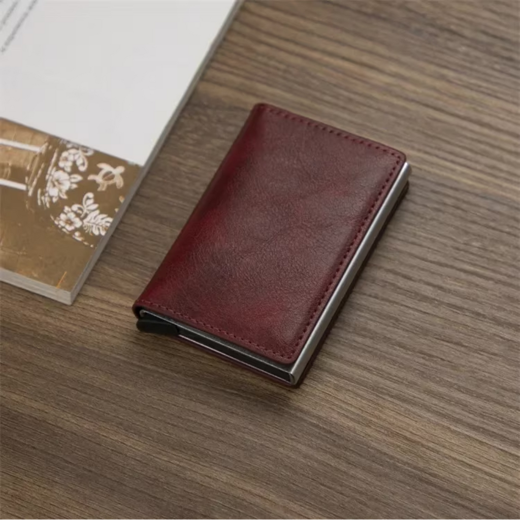 Portefeuille en Aluminium avec Clip pour Billets