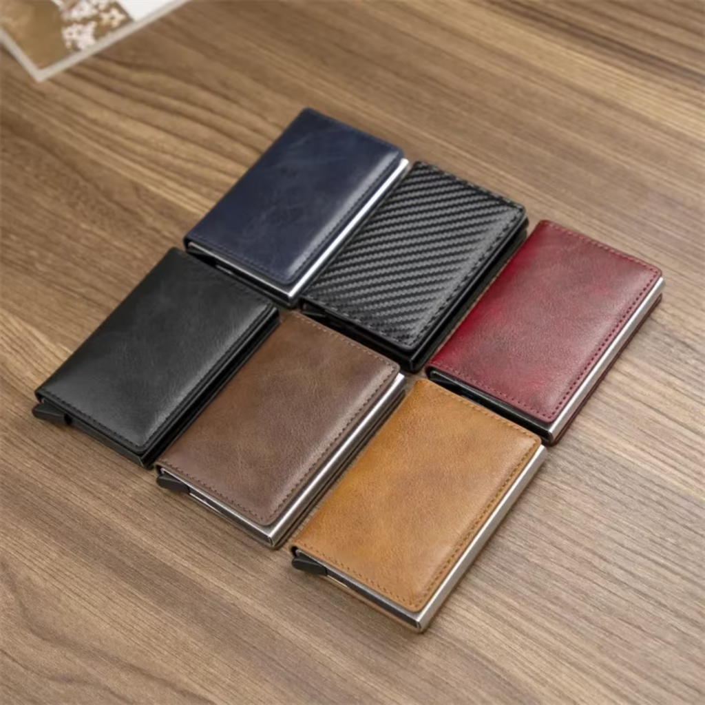 Portefeuille en Aluminium avec Clip pour Billets