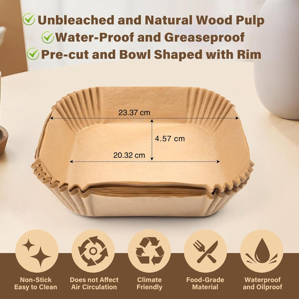 Feuilles jetables anti-adhésives pour friteuse à air - EasyCrisp