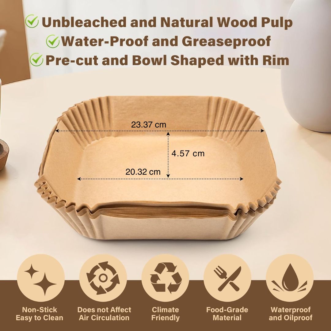 Feuilles jetables anti-adhésives pour friteuse à air - EasyCrisp