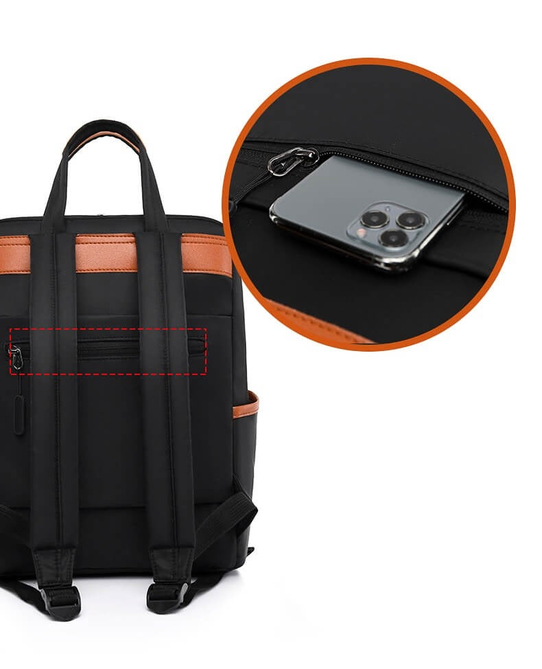 Sac à dos de voyage anti-vol résistant à l'eau – Design Oxford léger