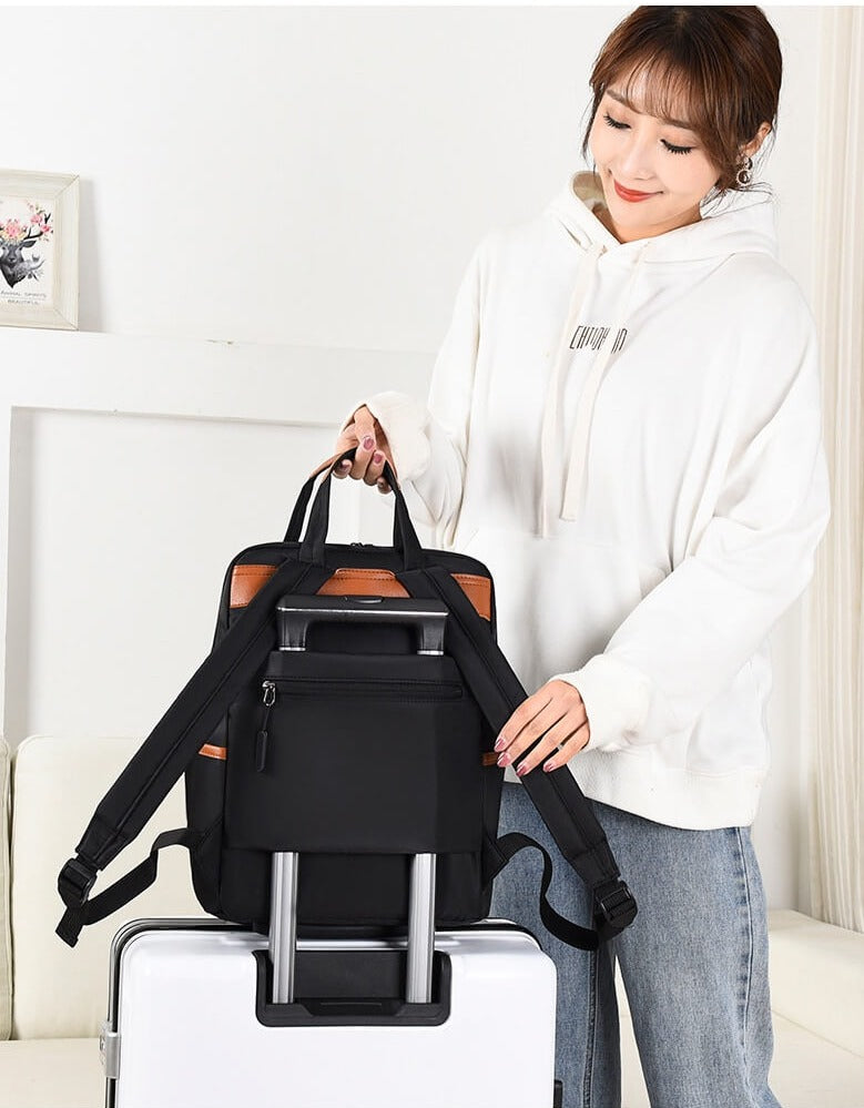 Sac à dos de voyage anti-vol résistant à l'eau – Design Oxford léger
