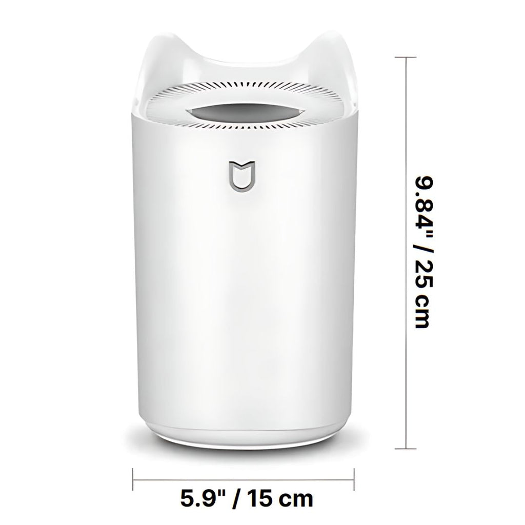 Humidificateur à ultrasons avec technologie de brouillard pour des espaces de vie respirables et confortables
