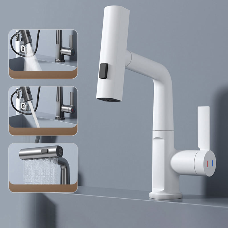 AquaPrestige Robinet Mélangeur - Robinet de Cuisine Flexible et Téléscopique avec Affichage
