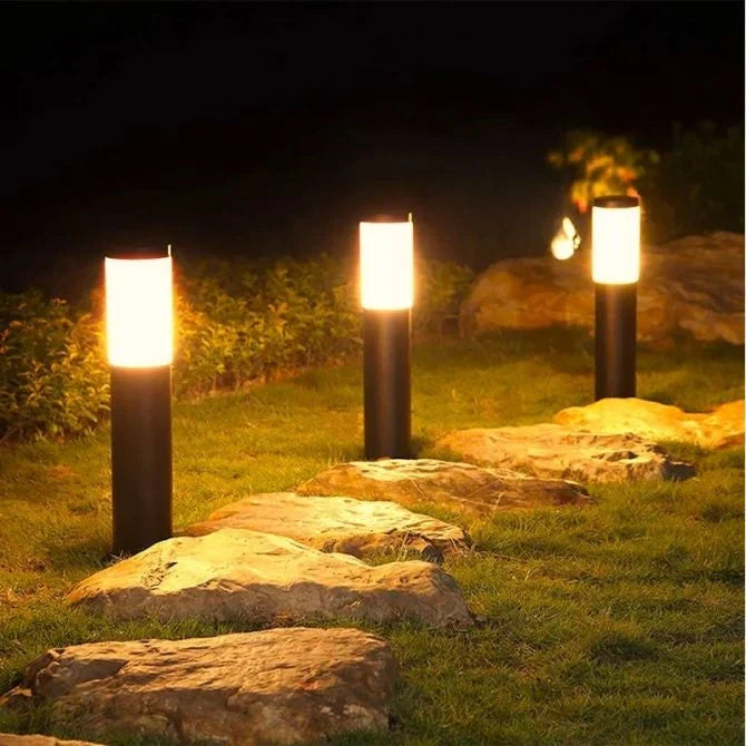Lampes de jardin solaires LED pour usage extérieur, ensemble de deux pièces