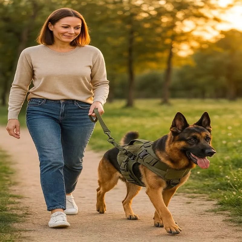 TACTICALK9 – Harnais pour chien robuste pour un contrôle et un confort maximum