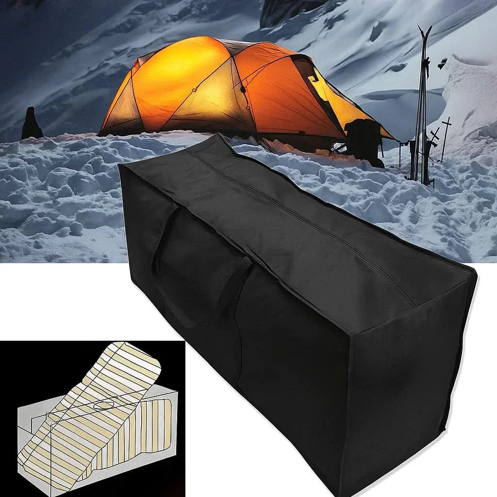 Skanto | Sac de Rangement pour Mobilier d'Extérieur – Sac de Rangement Imperméable en Tissu Oxford 210D pour Mobilier de Jardin