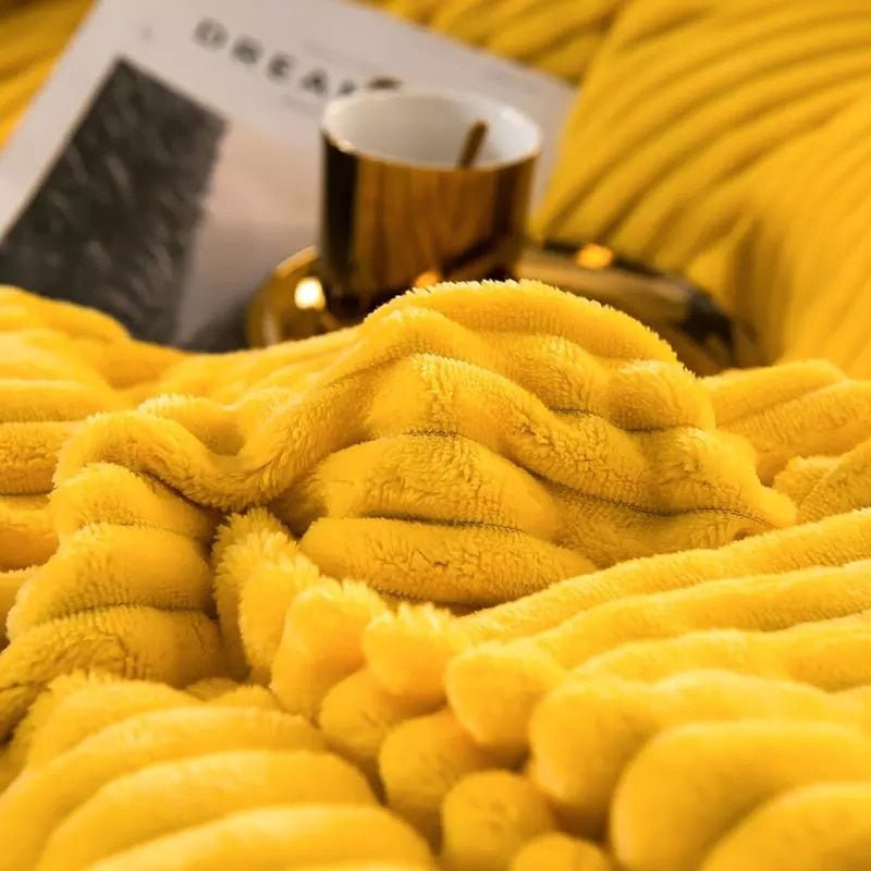 Housse de Couette en Fleece de Luxe - Chaleur et Confort pour l'Hiver