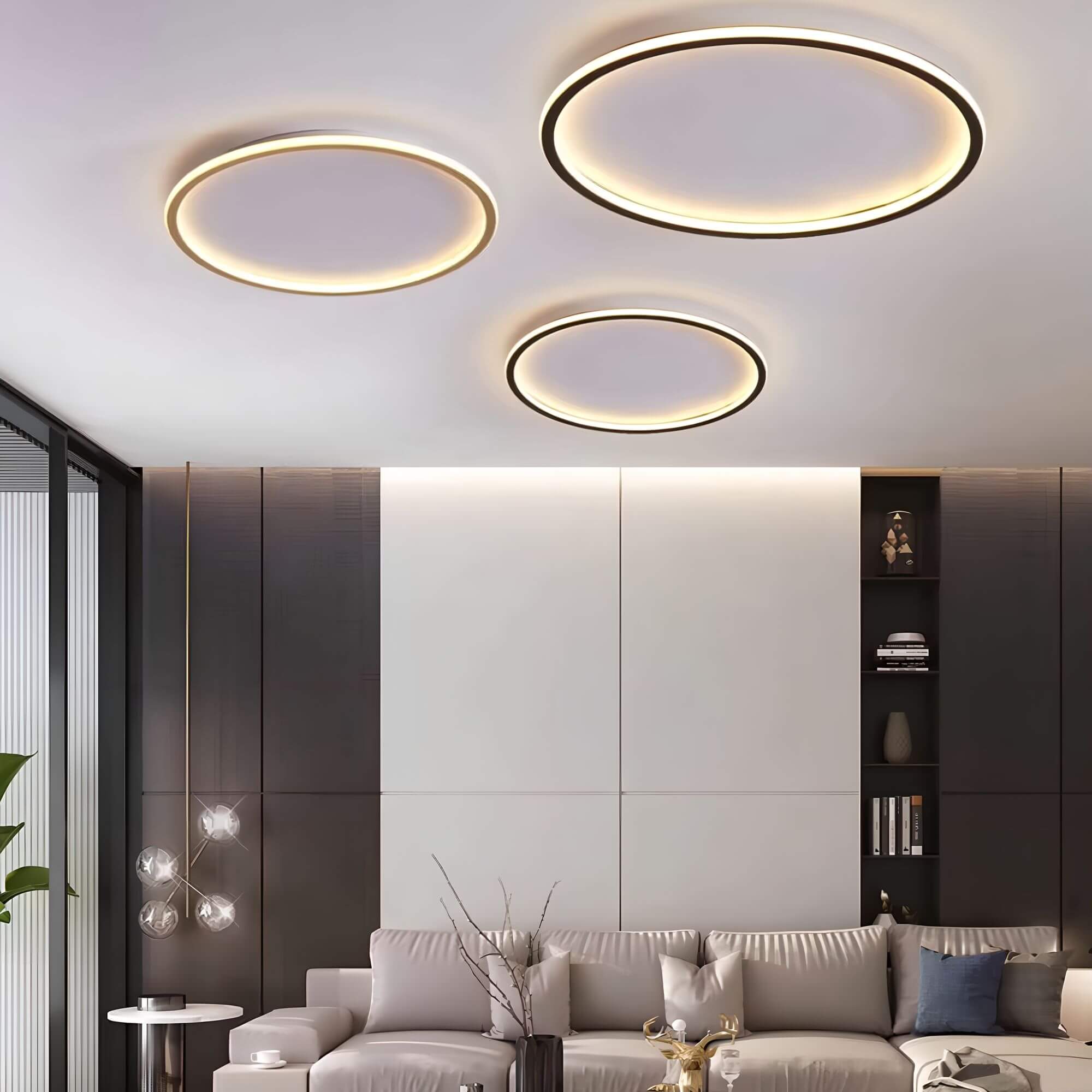Plafonnier LED Aurora Globe - Éclairage Élégant pour Chaque Espace