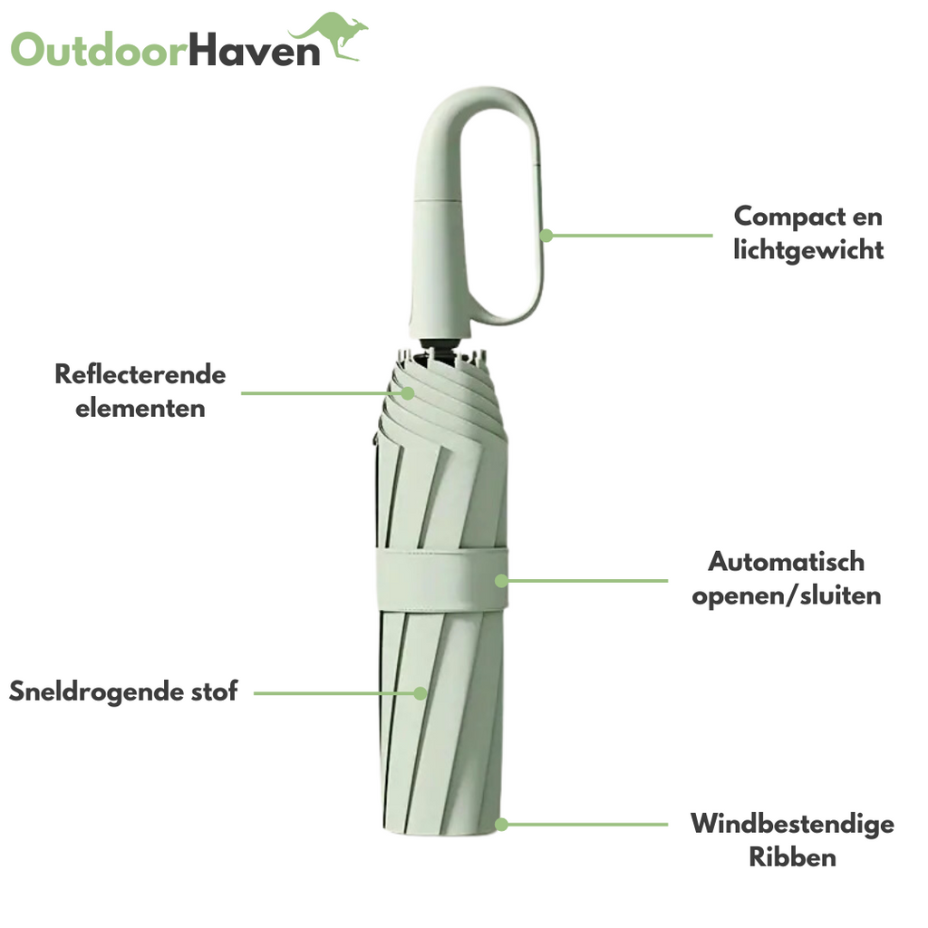 Parapluie Ultra Résistant au Vent - Protection Automatique contre les Tempêtes