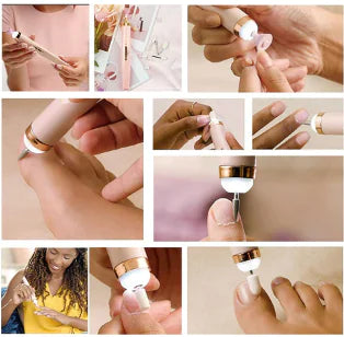 MagicNail™ – Perceuse à ongles et outils de nail art avec stylo LED précis [50 % de réduction]