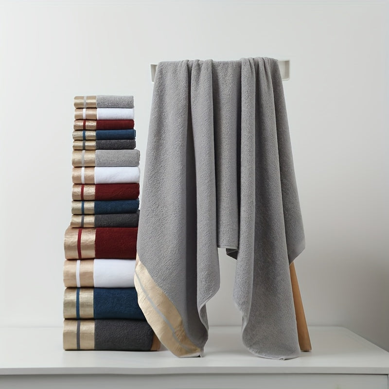 GOLDENWEAVE – Ensemble de Serviettes en Coton Luxueuses
