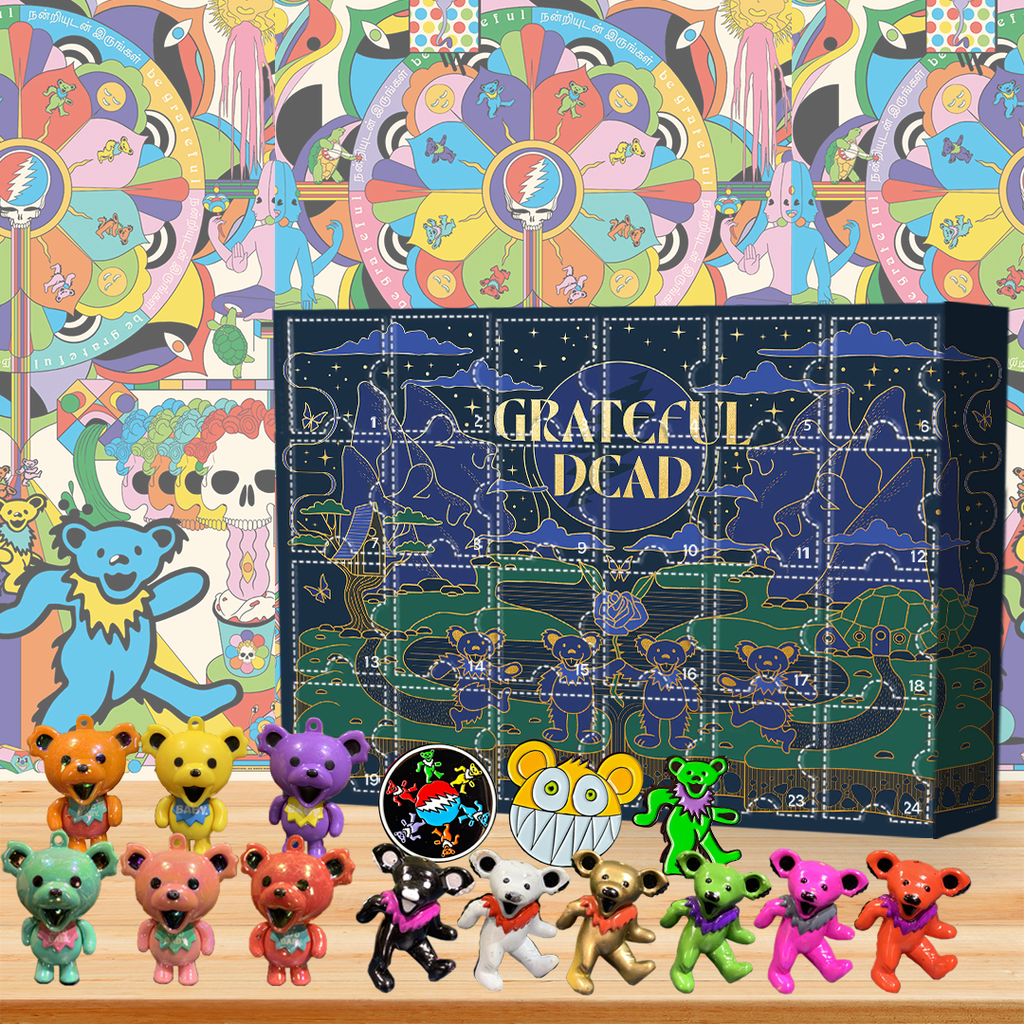 Calendrier de l'Avent Grateful Dead - 24 Cadeaux à l'intérieur