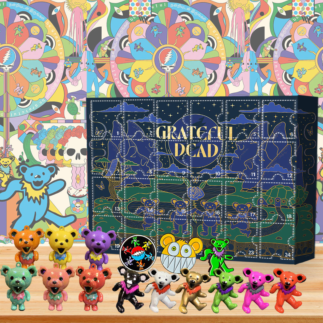 Calendrier de l'Avent Grateful Dead - 24 Cadeaux à l'intérieur