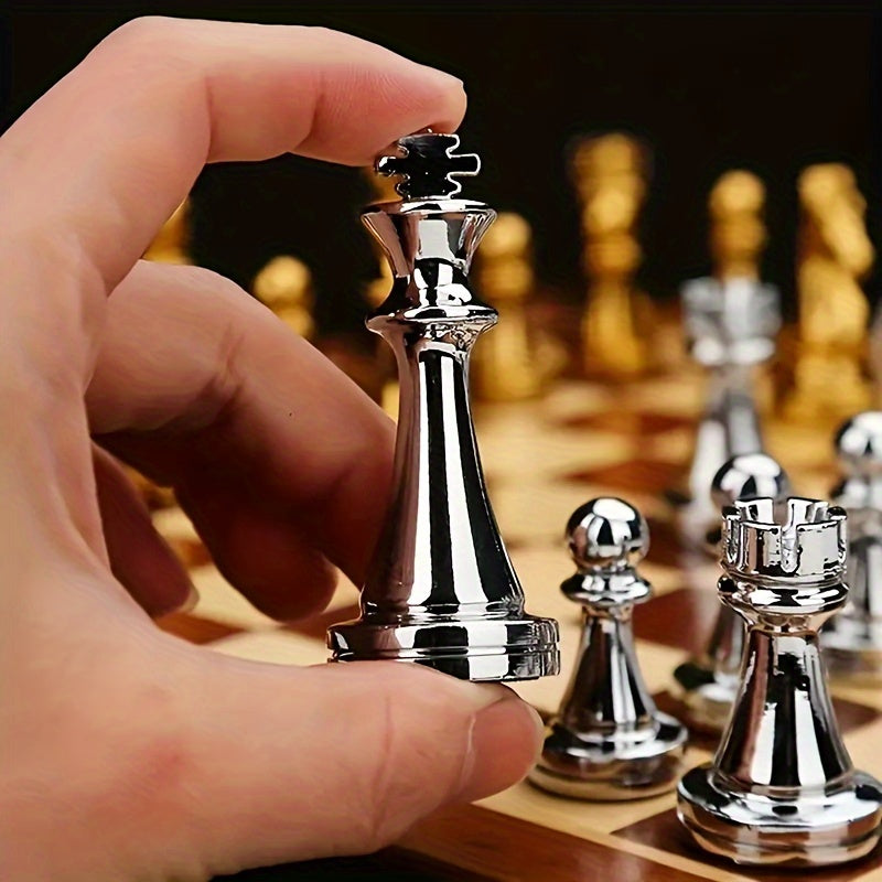 Jeu d'Échecs Vintage – Stratégique et Intemporel