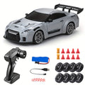 Skanto | Ultimate 1:24 Voiture de Drift RC avec roues LED – Jouet de course rechargeable 4WD